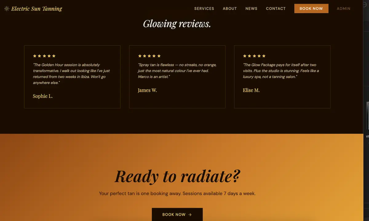 Salon Booking & Analytics Platform