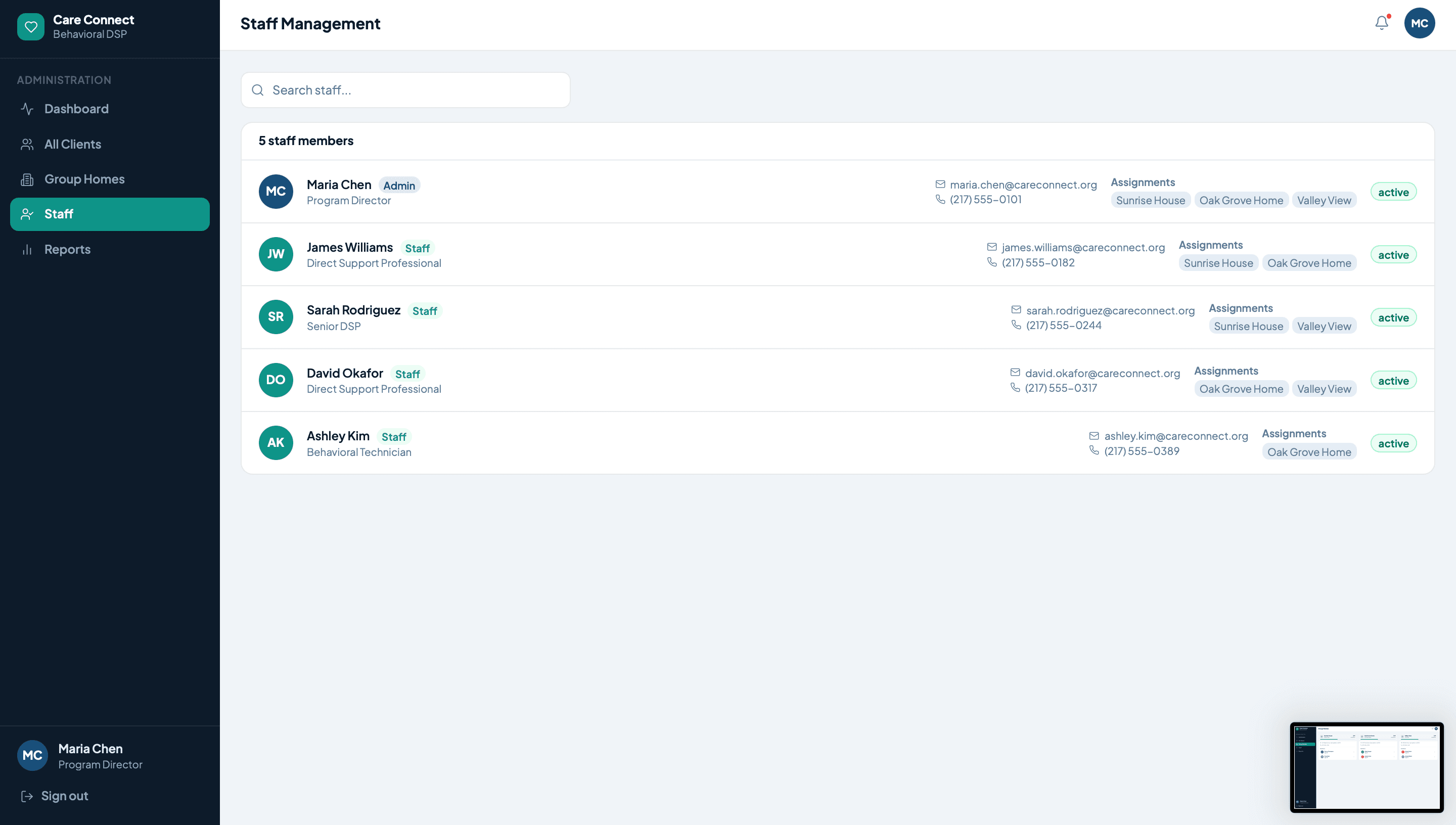 Healthcare Management Platform screenshot 5
